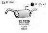 PEUGE 1726Z7 End Silencer